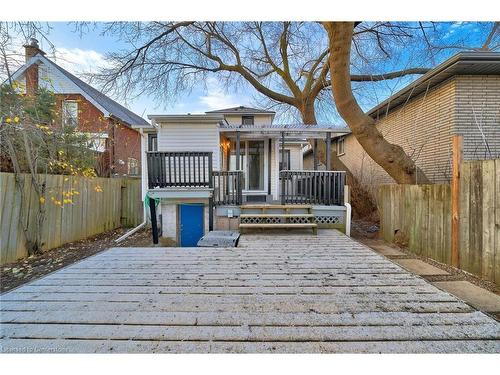 21 East 19Th Street, Hamilton, ON - Outdoor With Deck Patio Veranda