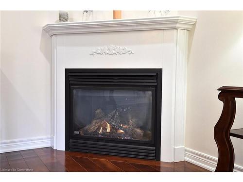 59 Holimont Court, Hamilton, ON - Indoor Photo Showing Living Room With Fireplace