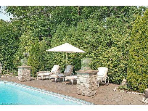 883 Kingsway Drive, Burlington, ON - Outdoor With In Ground Pool