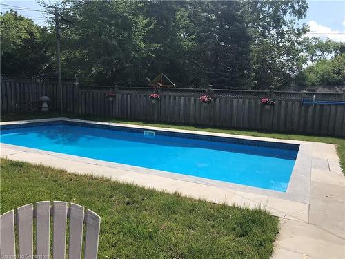 475 Mayzel Road, Burlington, ON - Outdoor With In Ground Pool With Backyard