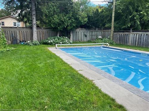 475 Mayzel Road, Burlington, ON - Outdoor With In Ground Pool With Backyard