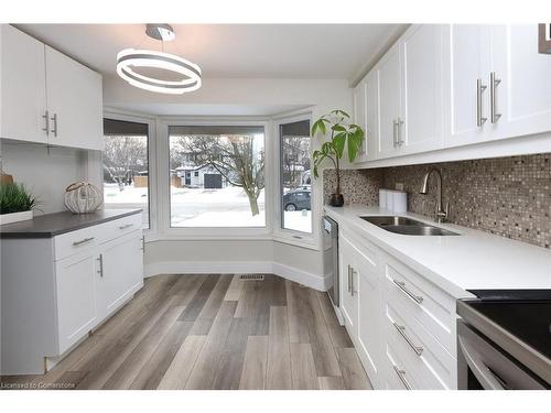 452 Boettger Place, Waterloo, ON - Indoor Photo Showing Kitchen With Double Sink