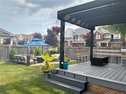 3247 Steeplechase Drive, Burlington, ON - Outdoor With Deck Patio Veranda