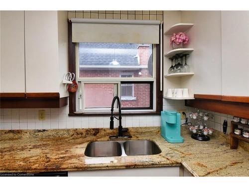 162 Beland Avenue S, Hamilton, ON - Indoor Photo Showing Kitchen With Double Sink