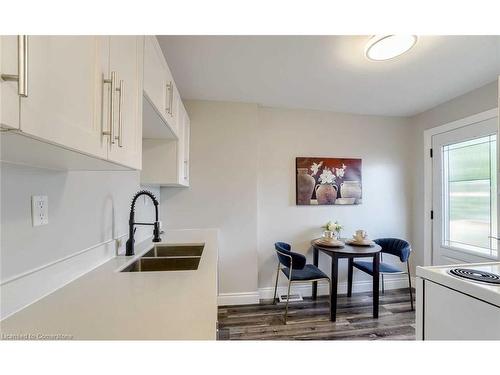 32 Lloyd Street, Hamilton, ON - Indoor Photo Showing Kitchen With Double Sink