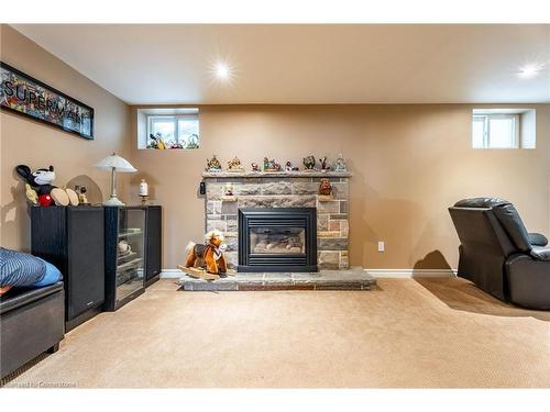 54 Sherwood Rise, Hamilton, ON - Indoor With Fireplace