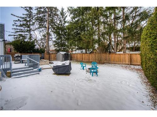 55 Wellington Street S, Dundas, ON - Outdoor With Backyard