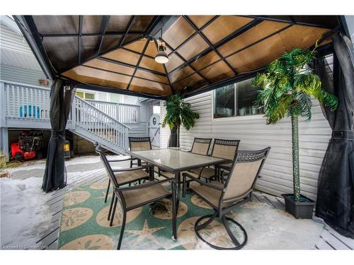 55 Wellington Street S, Dundas, ON - Outdoor With Deck Patio Veranda With Exterior