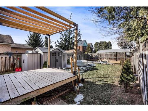 485 Catharine Street N, Hamilton, ON - Outdoor With Deck Patio Veranda