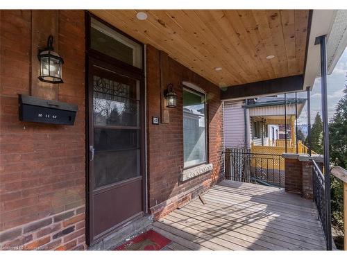 42 Dundurn Street N, Hamilton, ON - Outdoor With Deck Patio Veranda With Exterior