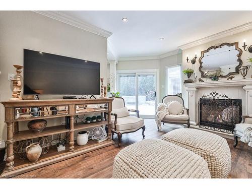 2215 Vista Drive, Burlington, ON - Indoor With Fireplace