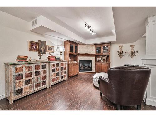 2215 Vista Drive, Burlington, ON - Indoor With Fireplace