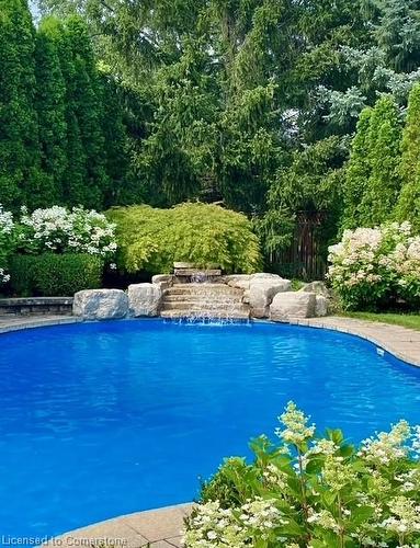 2215 Vista Drive, Burlington, ON - Outdoor With In Ground Pool