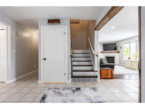 78 Celtic Drive, Caledonia, ON - Indoor Photo Showing Other Room With Fireplace