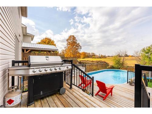 78 Celtic Drive, Caledonia, ON - Outdoor With Above Ground Pool With Exterior