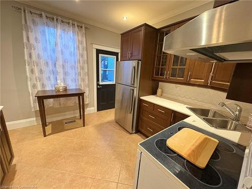 691 Wilson Street, Hamilton, ON - Indoor Photo Showing Kitchen With Double Sink