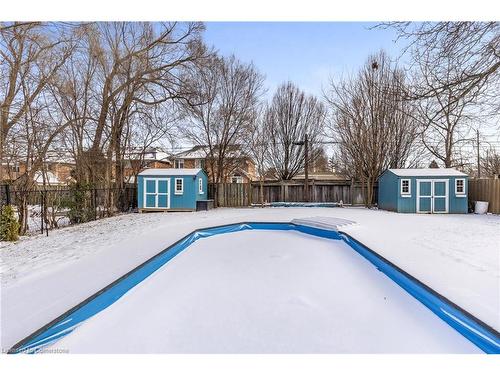 1025 Plains View Avenue, Burlington, ON - Outdoor With In Ground Pool