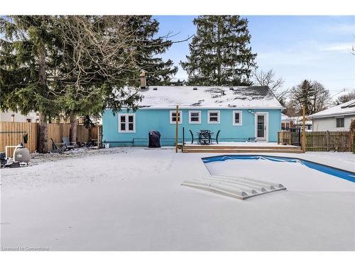 1025 Plains View Avenue, Burlington, ON - Outdoor With In Ground Pool