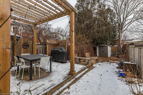 28 Picton Street W, Hamilton, ON - Outdoor With Deck Patio Veranda