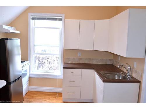 29 Oxford Street, Hamilton, ON - Indoor Photo Showing Kitchen With Double Sink