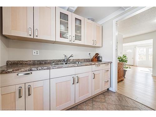 53 Albright Road, Hamilton, ON - Indoor Photo Showing Kitchen With Double Sink