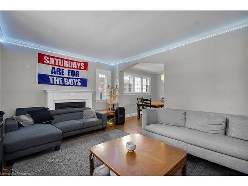 223 Epworth Avenue, London, ON - Indoor Photo Showing Living Room With Fireplace