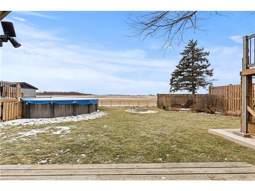 47 Haldibrook Road, Caledonia, ON - Outdoor With Above Ground Pool