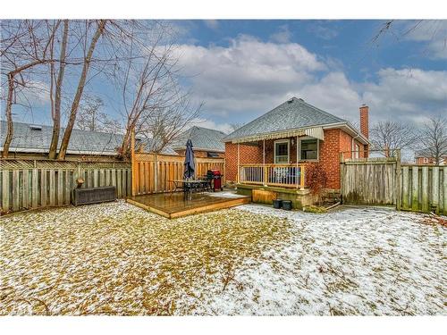 114 East 5Th Street, Hamilton, ON - Outdoor With Deck Patio Veranda