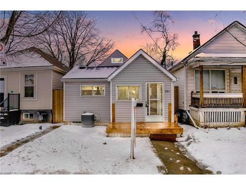 284 Paling Avenue, Hamilton, ON - Outdoor With Deck Patio Veranda With Facade