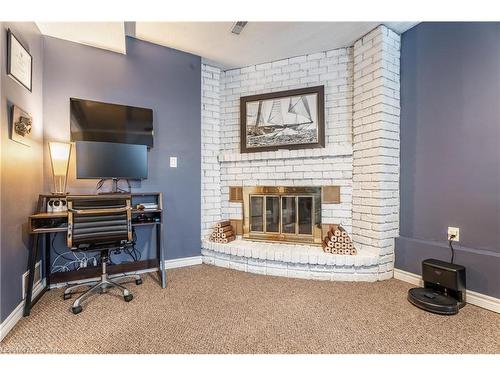 56 Kimberly Drive, Hamilton, ON - Indoor With Fireplace