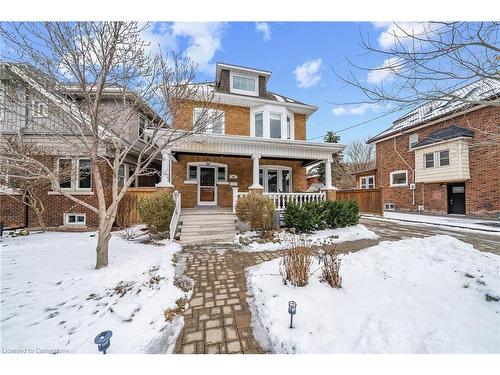 61 Fairleigh Crescent, Hamilton, ON - Outdoor With Deck Patio Veranda With Facade