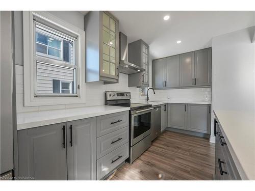 27 Glengrove Avenue, Hamilton, ON - Indoor Photo Showing Kitchen With Upgraded Kitchen