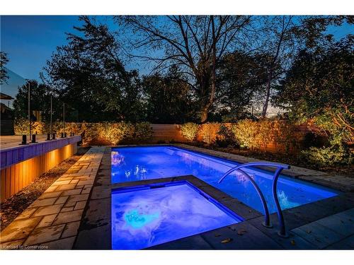 4017 Grapehill Avenue, Burlington, ON - Outdoor With In Ground Pool With Backyard