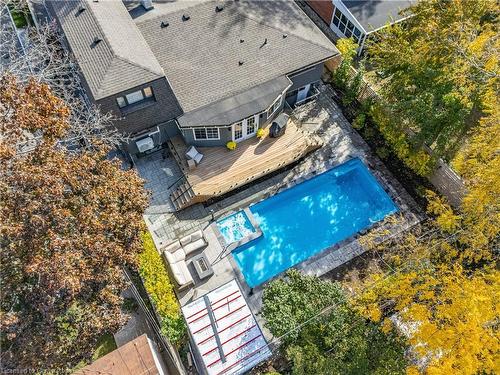 4017 Grapehill Avenue, Burlington, ON - Outdoor With In Ground Pool