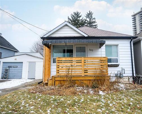 587 Mary Street, Hamilton, ON - Outdoor With Deck Patio Veranda