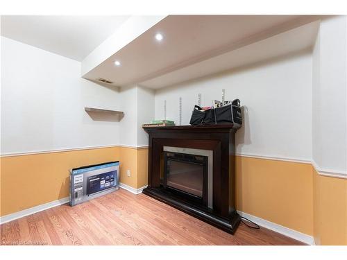 58 Novoco Drive, Hamilton, ON - Indoor With Fireplace