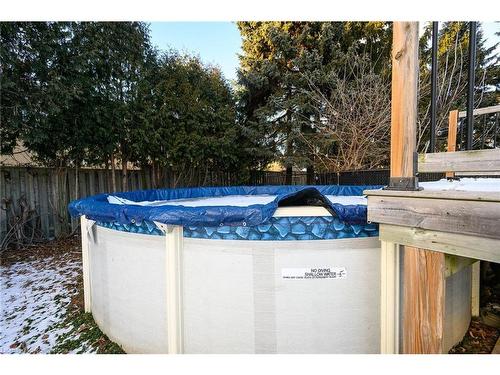 8 Gafney Court, Hamilton, ON - Outdoor With Above Ground Pool