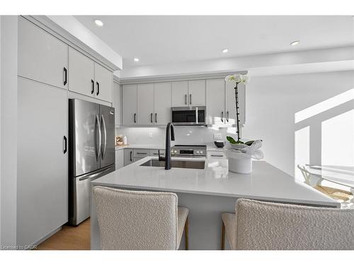 29 Kingfisher Drive, Hamilton, ON - Indoor Photo Showing Kitchen With Double Sink With Upgraded Kitchen