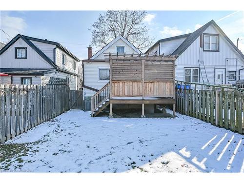 417 Paling Avenue, Hamilton, ON - Outdoor With Deck Patio Veranda With Exterior