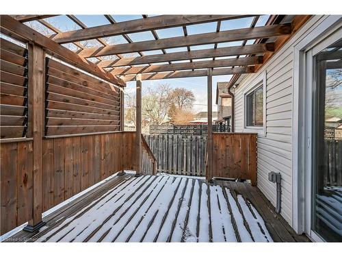 417 Paling Avenue, Hamilton, ON - Outdoor With Deck Patio Veranda With Exterior