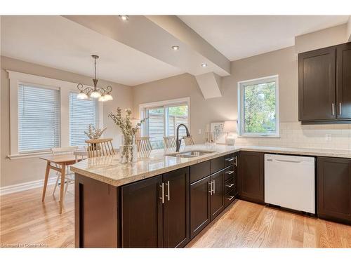 262 Homewood Avenue, Hamilton, ON - Indoor Photo Showing Kitchen With Double Sink