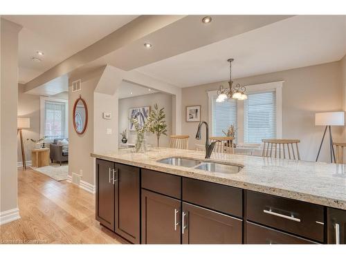 262 Homewood Avenue, Hamilton, ON - Indoor Photo Showing Kitchen With Double Sink