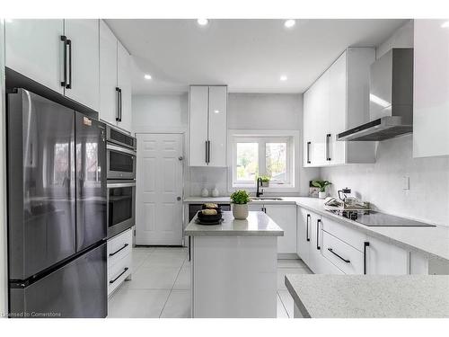 334 Cannon Street E, Hamilton, ON - Indoor Photo Showing Kitchen With Stainless Steel Kitchen With Upgraded Kitchen