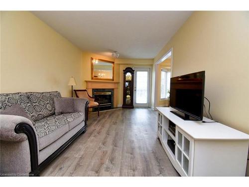 151 Dicenzo Drive, Hamilton, ON - Indoor Photo Showing Living Room With Fireplace