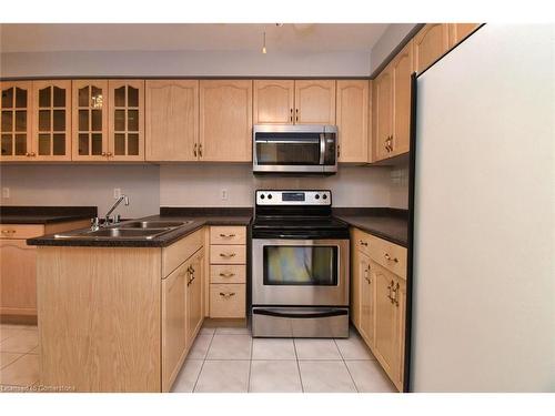 151 Dicenzo Drive, Hamilton, ON - Indoor Photo Showing Kitchen With Double Sink