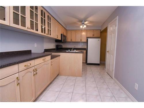 151 Dicenzo Drive, Hamilton, ON - Indoor Photo Showing Kitchen With Double Sink