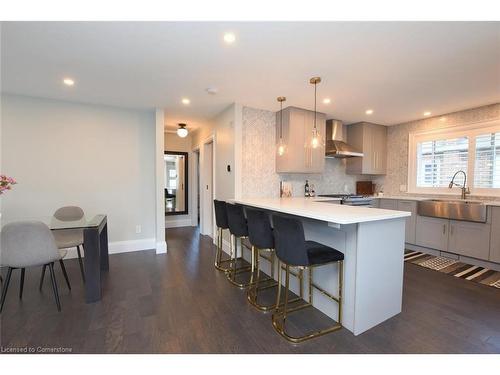 24 East 39Th Street, Hamilton, ON - Indoor Photo Showing Kitchen With Upgraded Kitchen