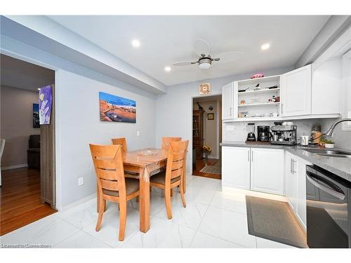 805 Stone Church Road, Hamilton, ON - Indoor Photo Showing Kitchen With Double Sink