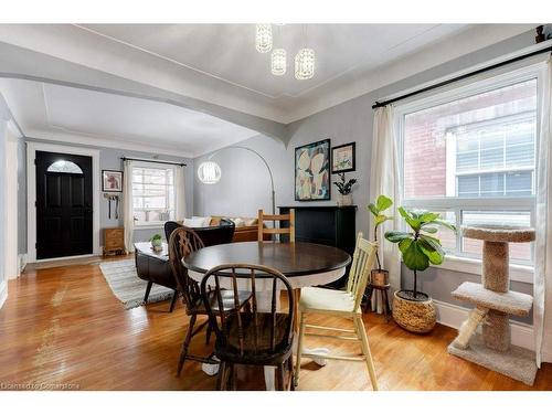 64 Graham Avenue S, Hamilton, ON - Indoor Photo Showing Dining Room