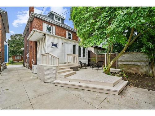 222 Province Street S, Hamilton, ON - Outdoor With Deck Patio Veranda With Exterior